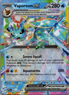 023 Vaporeon ex Prismatic Evolutions Double Rare Near Mint