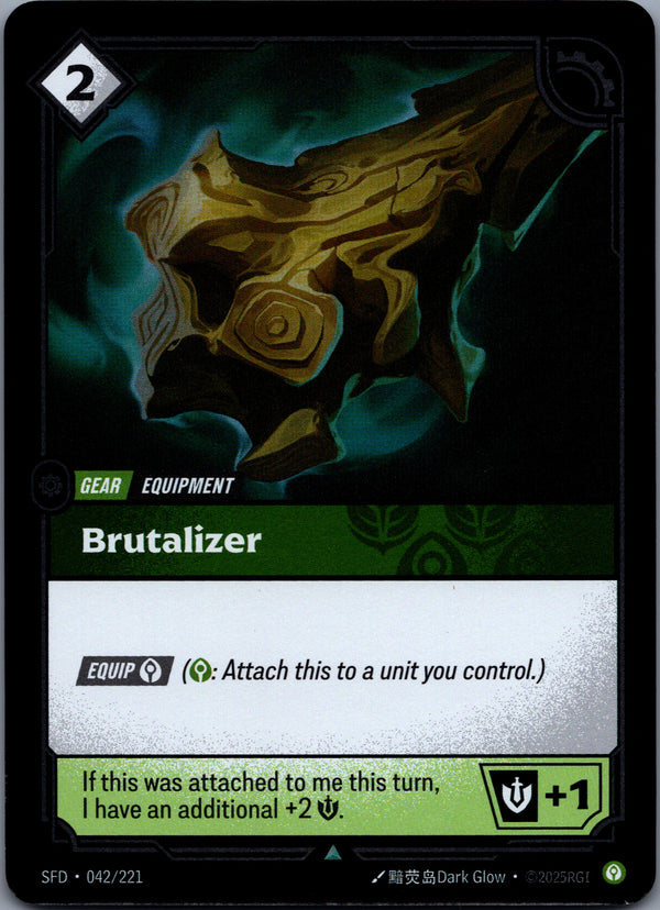 042 Brutalizer [Foil] Spiritforged Uncommon Near Mint