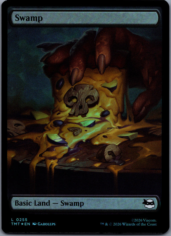 255 Swamp [Foil] Teenage Mutant Ninja Turtles Common Borderless Foil NM