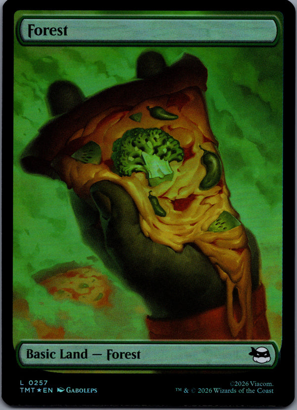 257 Forest [Foil] Teenage Mutant Ninja Turtles Common Borderless Foil NM