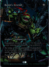 015 Conqueror's Flail [Foil] Teenage Mutant Ninja Turtles Source Material Mythic Borderless Foil Near Mint