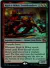 167 Raph & Mikey, Troublemakers [Foil] Teenage Mutant Ninja Turtles Rare Foil Near Mint