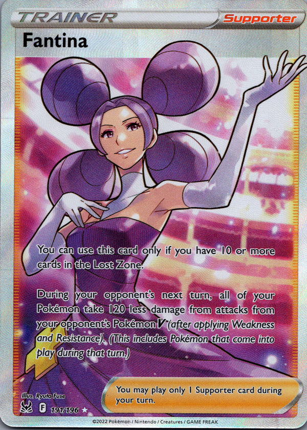 191 Fantina Lost Origin Rare Ultra NM