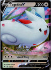 140 Togekiss V Vivid Voltage Holo Rare V NM