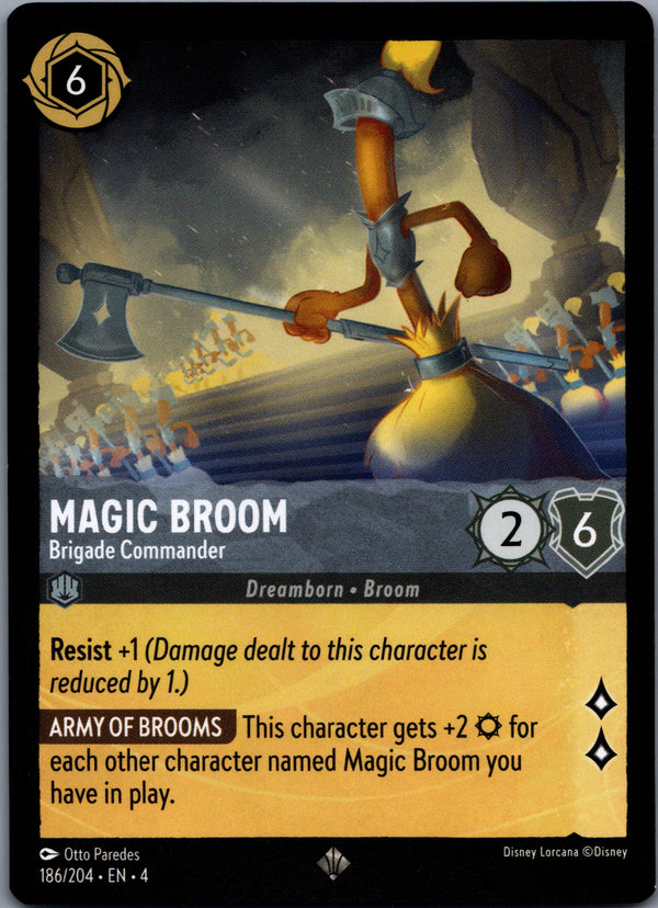 186 Magic Broom - Brigade Commander Ursula's Return Super Rare NM