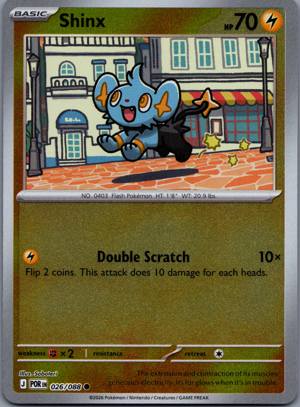 026 Shinx [Reverse Holo] Perfect Order Common Near Mint