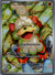 181 Hisuian Growlithe Twilight Masquerade Illustration Rare Near Mint