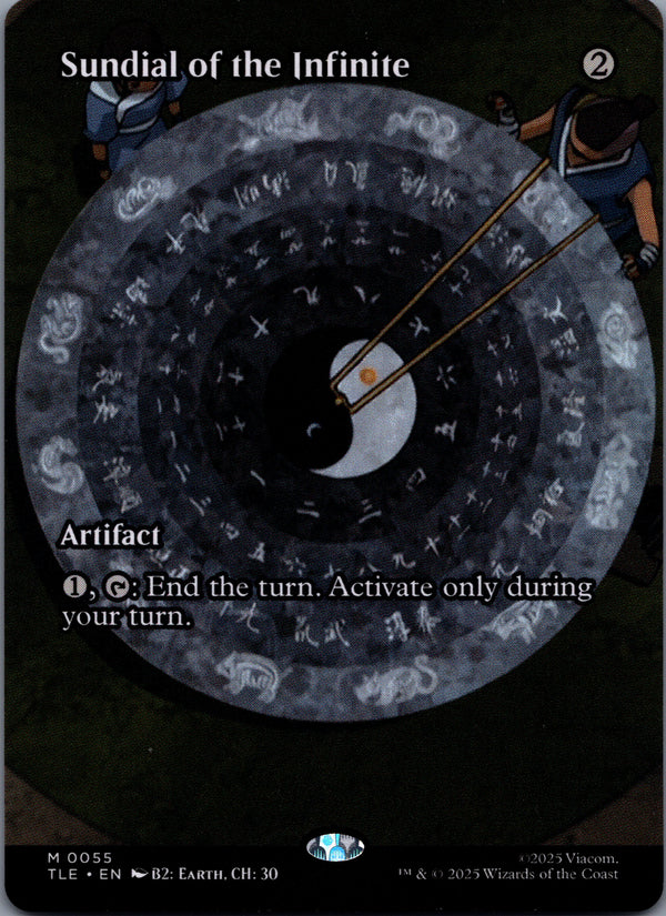 055 Sundial of the Infinite Avatar The Last Airbender Eternal Mythic Borderless Near Mint