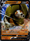 108 Sandaconda V Rebel Clash Holo Rare V Near Mint