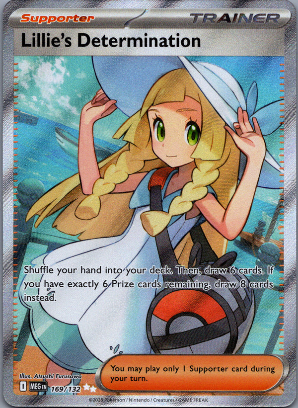 169 Lillie's Determination Mega Evolution Ultra Rare NM