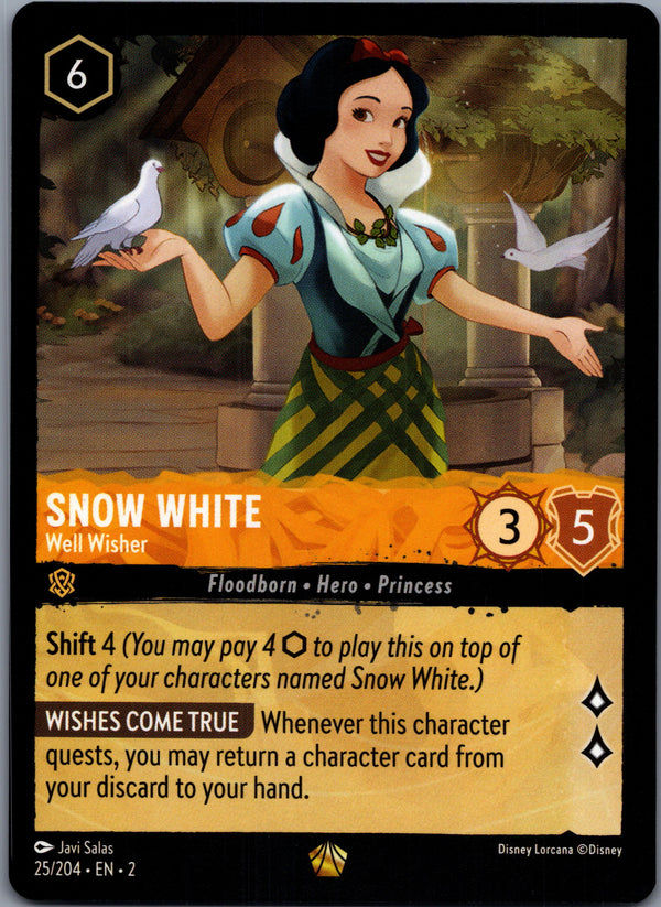 025 Snow White - Well Wisher Rise of the Floodborn Legendary NM