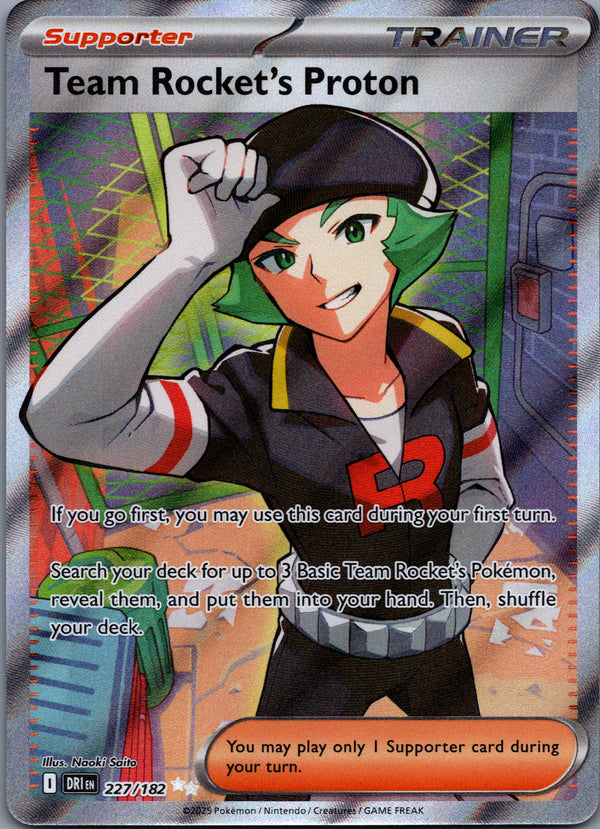 227 Team Rocket's Proton Destined Rivals Ultra Rare Near Mint