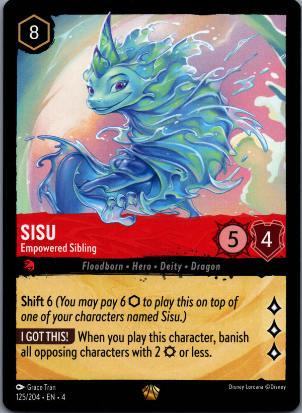 125 Sisu - Empowered Sibling Ursula's Return Legendary NM