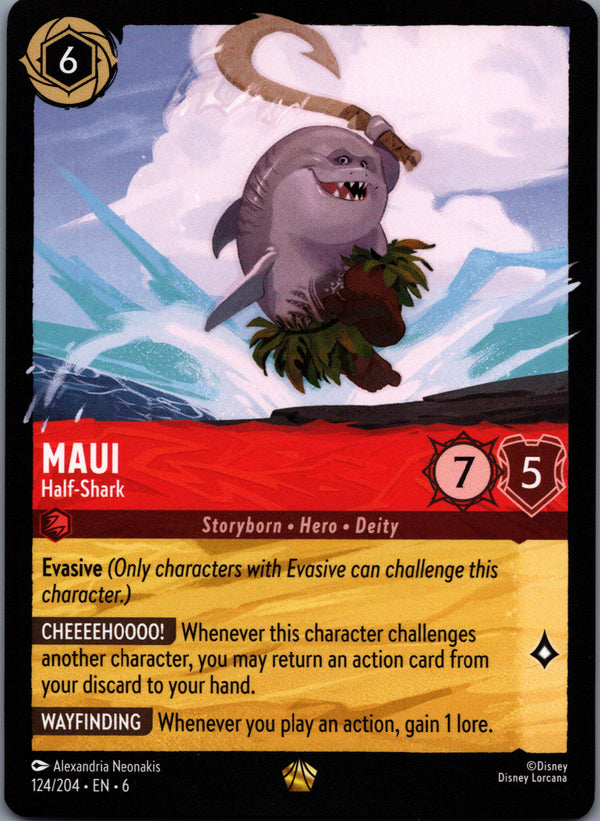 124 Maui - Half-Shark Azurite Sea Legendary Near Mint