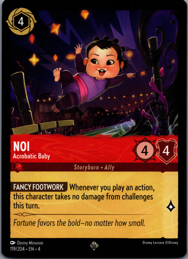119 Noi - Acrobatic Baby Ursula's Return Super Rare NM