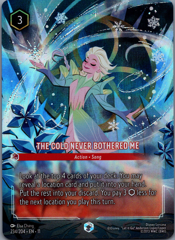 234 The Cold Never Bothered Me Winterspell Enchanted Near Mint