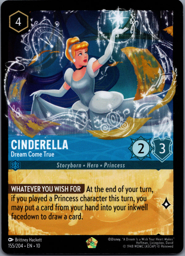 155 Cinderella - Dream Come True Whispers in the Well Legendary Near Mint