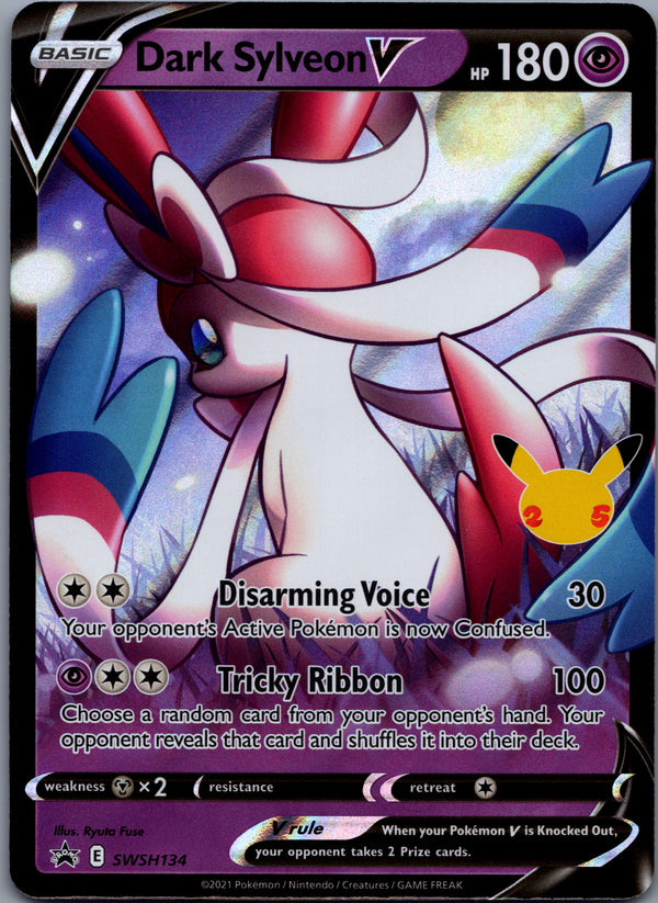 SWSH134 Dark Sylveon V SWSH Black Star Promos Promo Near Mint