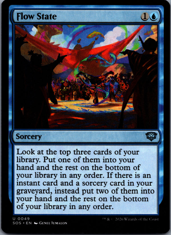 049 Flow State Secrets of Strixhaven Uncommon Normal NM