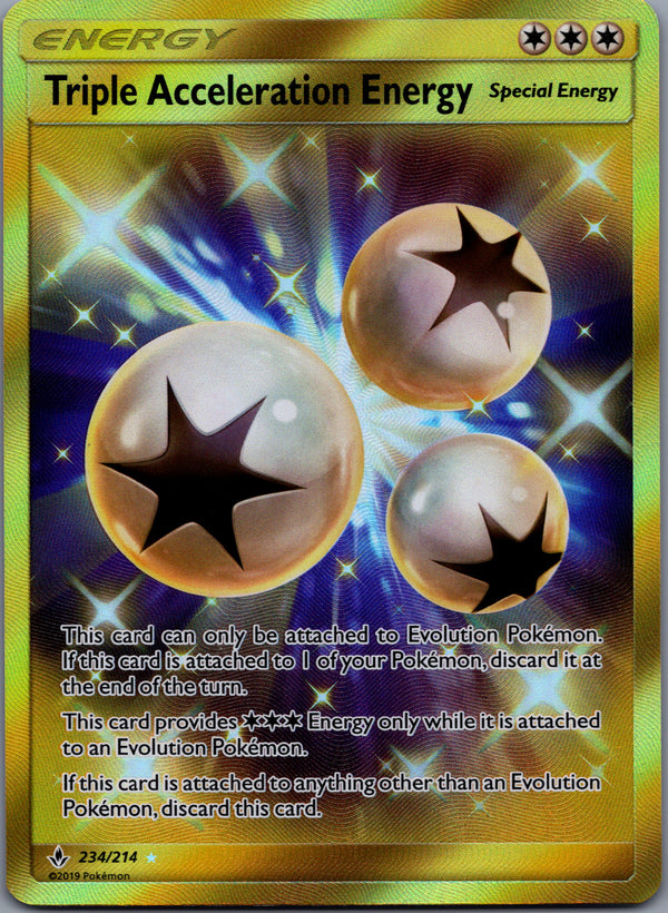 234 Triple Acceleration Energy Unbroken Bonds Rare Secret MP