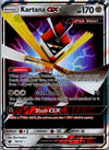 070 Kartana-GX Crimson Invasion Rare Holo GX Lightly Played