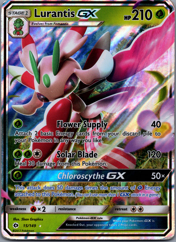 015 Lurantis-GX Sun & Moon Rare Holo GX HP