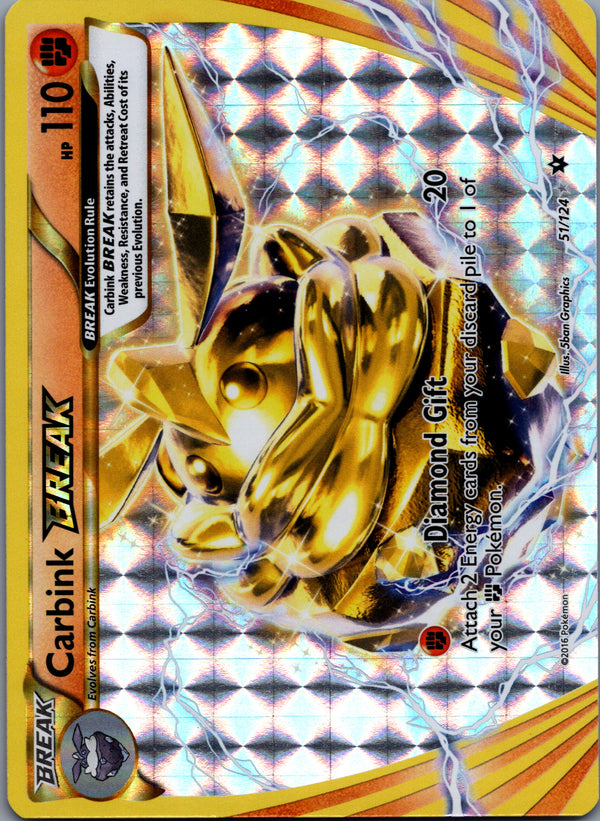 051 Carbink BREAK Fates Collide Rare BREAK MP