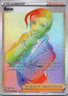 196 Rose Darkness Ablaze Rare Rainbow NM