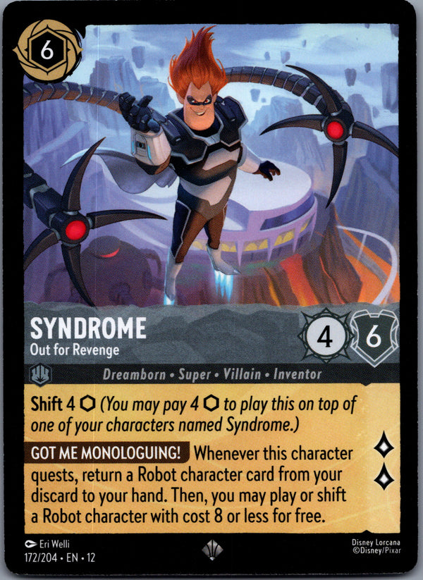 172 Syndrome - Out for Revenge Wilds Unknown Super Rare Near Mint