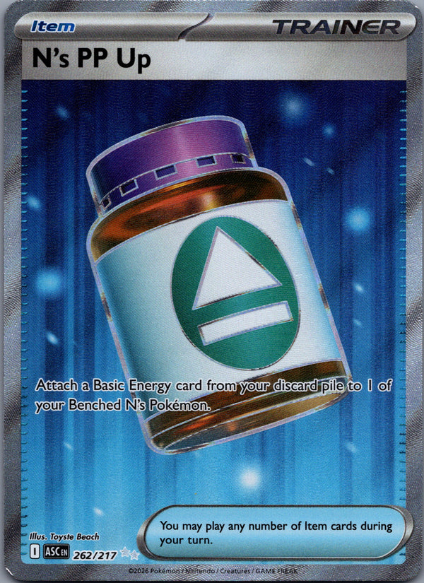 262 N's PP Up Ascended Heroes Ultra Rare Near Mint