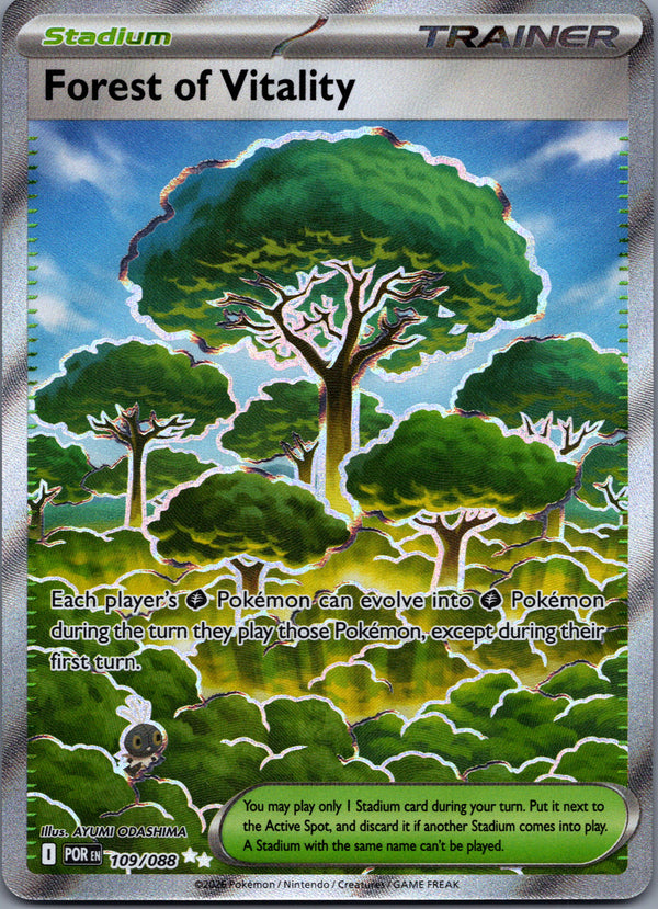 109 Forest of Vitality Perfect Order Ultra Rare Near Mint