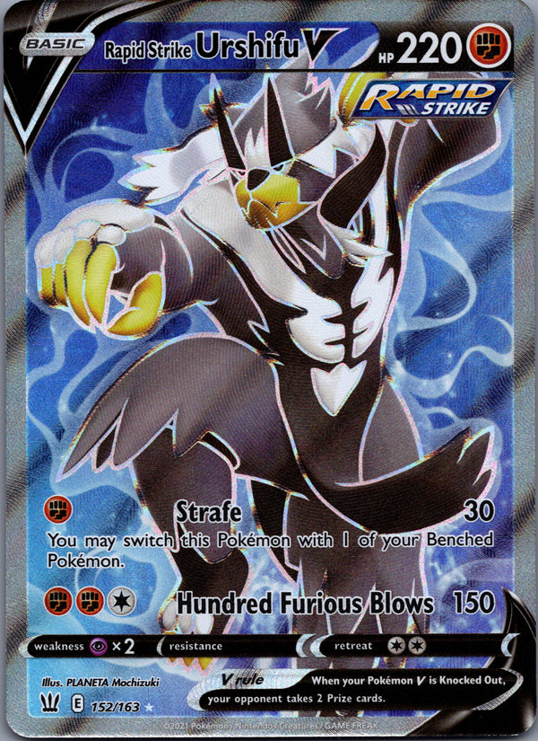 152 Rapid Strike Urshifu V Battle Styles Rare Ultra Near Mint
