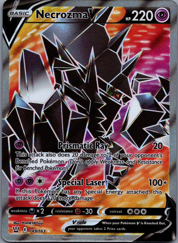 149 Necrozma V Battle Styles Rare Ultra Near Mint