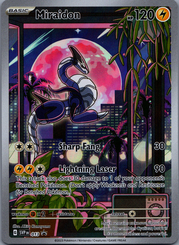 013 Miraidon SV Black Star Promos Promo Near Mint