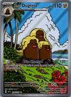 208 Alolan Dugtrio Surging Sparks Illustration Rare Near Mint