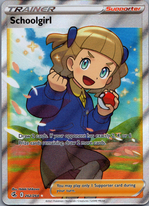 262 Schoolgirl Fusion Strike Rare Ultra Near Mint