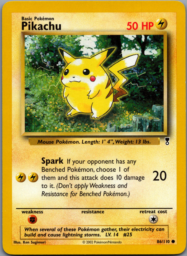 086 Pikachu Legendary Collection Common LP