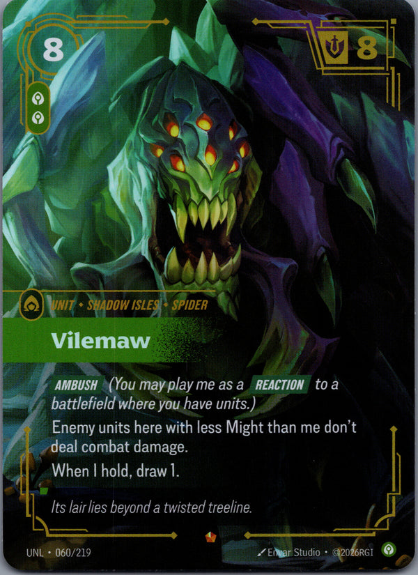 060 Vilemaw Unleashed Epic Near Mint