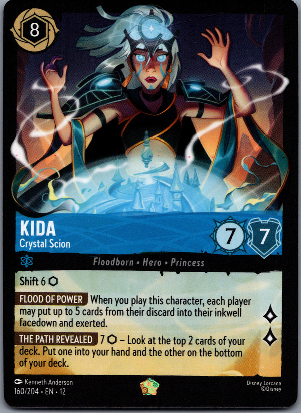 160 Kida - Crystal Scion Wilds Unknown Legendary Near Mint
