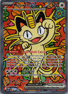 121 Meowth ex Perfect Order Special Illustration Rare NM