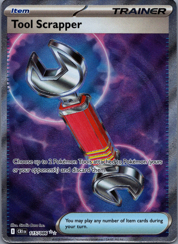 115 Tool Scrapper Chaos Rising Ultra Rare NM