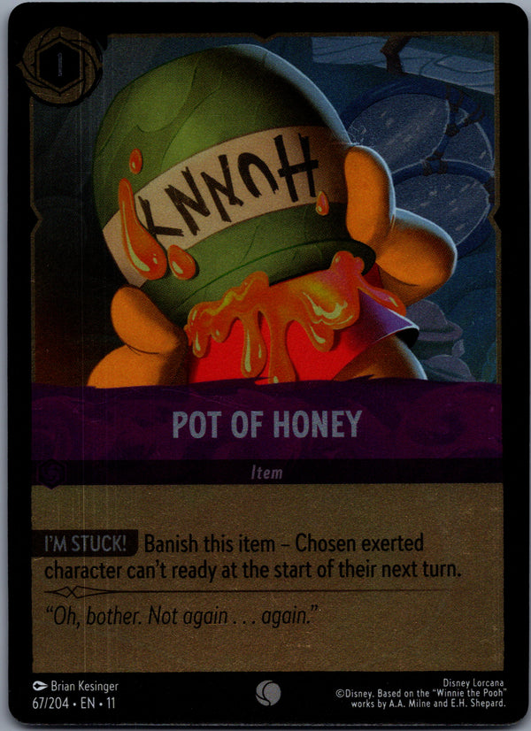 067 Pot of Honey [Foil] Winterspell Common NM