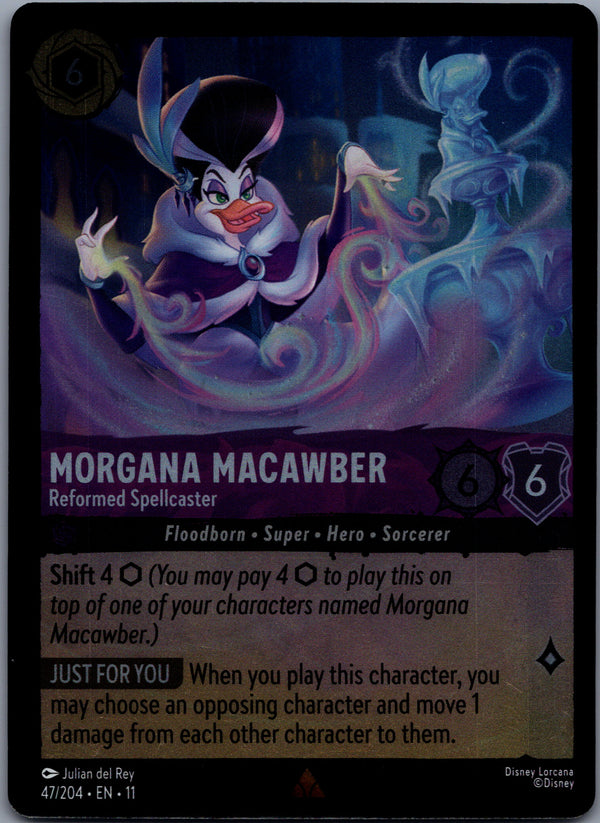 047 Morgana Macawber - Reformed Spellcaster [Foil] Winterspell Rare NM