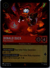 121 Donald Duck - Ruby Champion [Foil] Whispers in the Well Rare NM