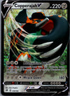 136 Copperajah V Rebel Clash Holo Rare V NM