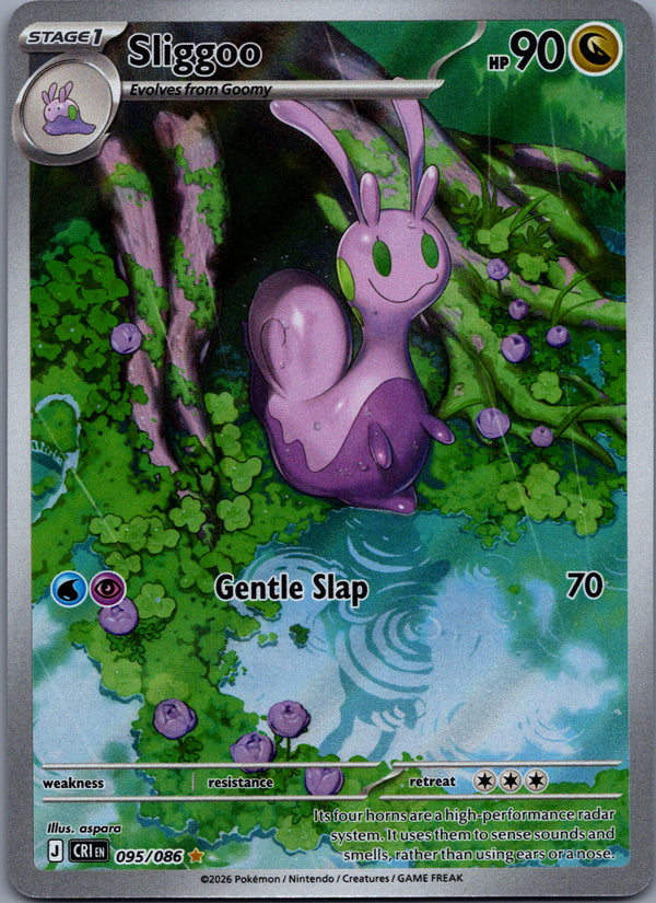 095 Sliggoo Chaos Rising Illustration Rare NM