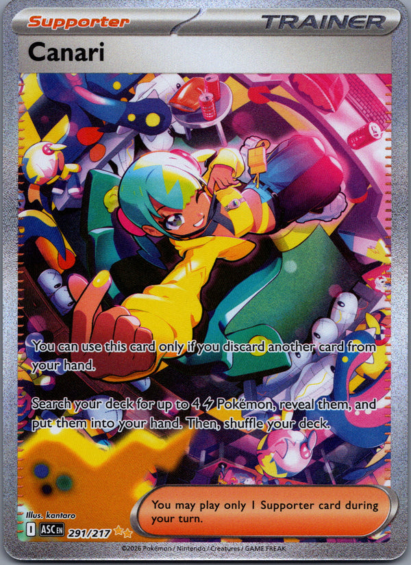291 Canari Ascended Heroes Special Illustration Rare NM