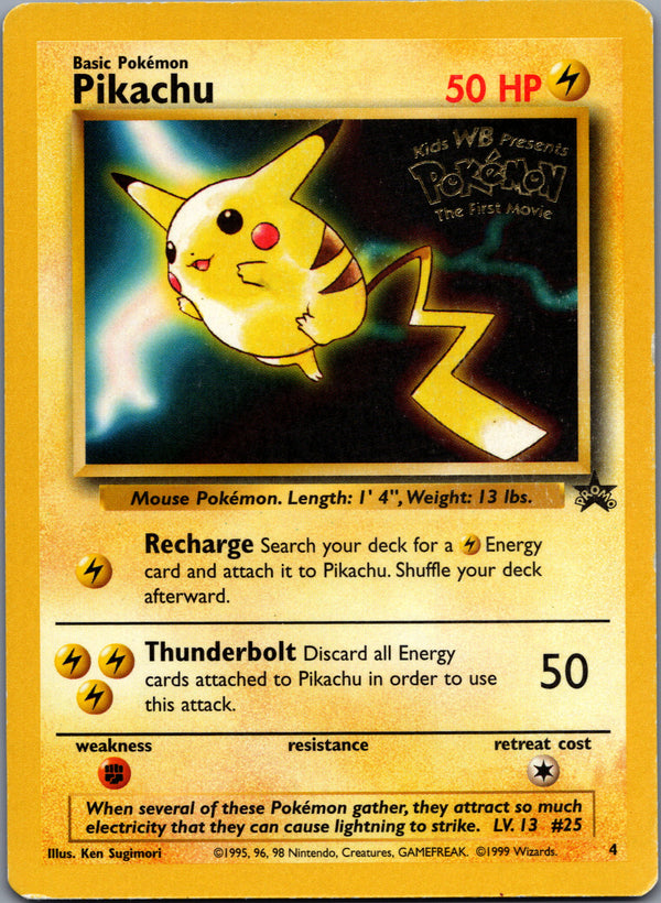 004 Pikachu Wizards of the Coast Promos Promo HP