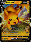 043 Pikachu V Vivid Voltage Holo Rare V NM
