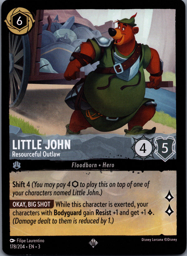 178 Little John - Resourceful Outlaw Into the Inklands Super Rare NM